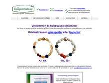 Tablet Screenshot of hobbyassistenten.no